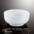 Chaozhou Großhandel Keramik Schüssel, Porzellan weiße Schüssel, hochwertige Schüssel